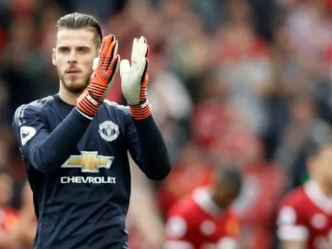 De Gea được bình chọn là thủ thành xuất sắc nhất thế giới