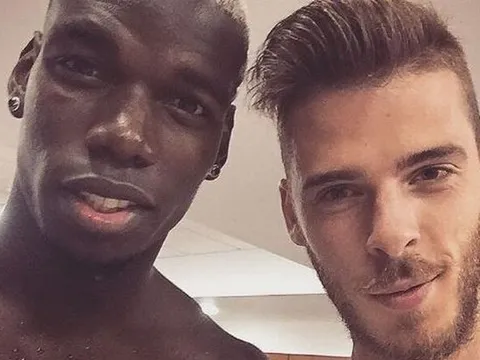 De Gea "tấn công" Pogba với lời bình luận trên Instagram