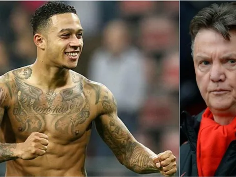 Depay tiết lộ "điều kinh hoàng" mà Louis Van Gaal từng làm với mình