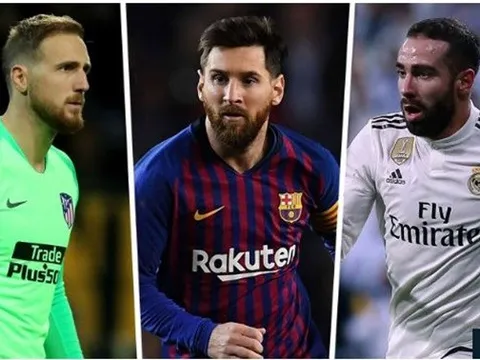 ĐHTB La Liga nửa đầu mùa giải 2018/2019: Đôi chân Messi, bàn tay Oblak