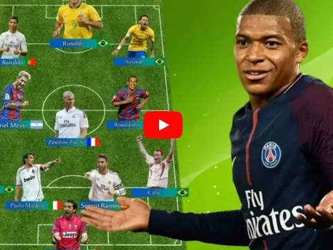 Đi tìm đội hình trong mơ của Kylian Mbappe