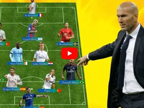 Đi tìm đội hình trong mơ của Zinédine Zidane