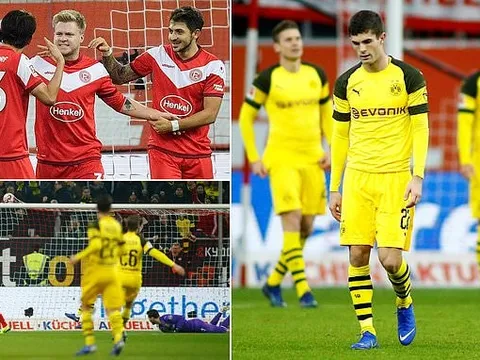 Địa chấn Bundesliga: Nhược tiểu hạ gục Dortmund, Bayern Munich 'mừng húm'
