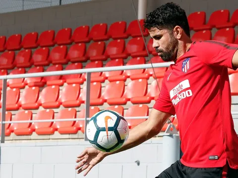 Diego Costa đã có buổi tập đầu tiên sau khi trở lại Atletico