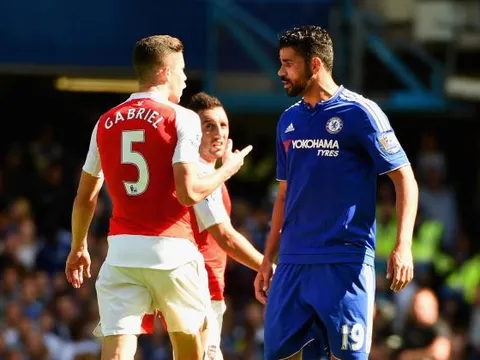 Diego Costa từng khiến Gabriel Paulista điên tiết thế này đây