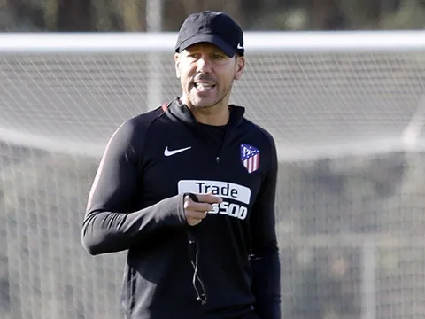 Diego Simeone không cho phép học trò nghỉ ngơi sau trận chiến với Barca