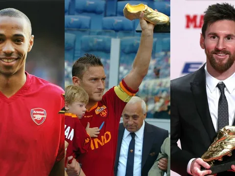 Điểm lại 10 siêu sao nhận giải 'Chiếc giày vàng châu Âu': Ronaldo, Messi vẫn vô đối