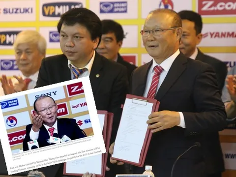 Điểm tin bóng đá Việt Nam sáng 12/10: Báo Hàn Quốc đưa tin đậm về lễ ra mắt của ông Park