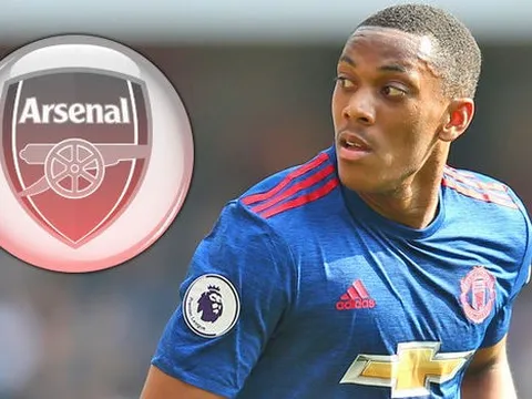 Điểm tin tối 08/10: Arsenal 'cuỗm' Martial; Real nhắm 2 sao bự Premier League