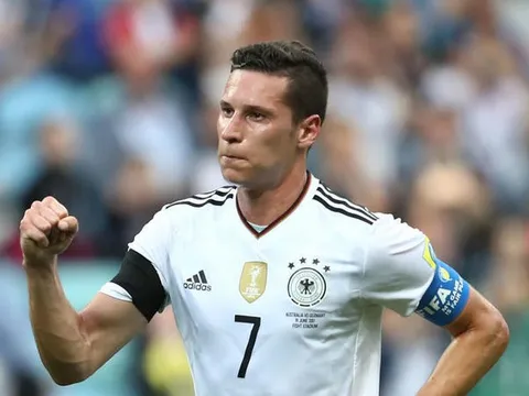 Đỉnh cao phong độ của Julian Draxler trong màu áo tuyển Đức