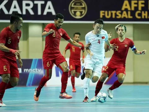 Thua chủ nhà Indonesia 1-3, ĐT Việt Nam HCĐ futsal AFF 2018