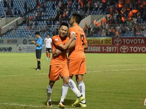 Đức Chinh, Huy Toàn ghi bàn, SHB Đà Nẵng góp tay tiễn Long An xuống hạng