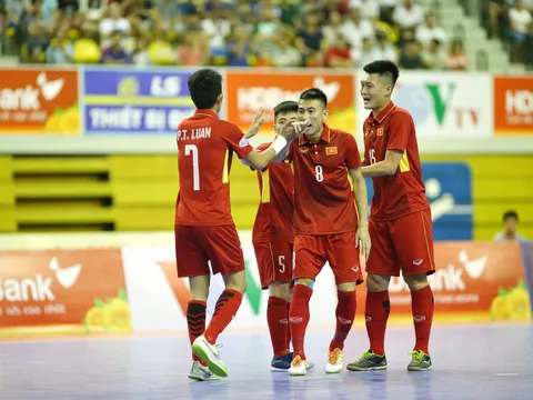 Bắn hạ Brunei 18-0, futsal Việt Nam giành vé vào VCK châu Á