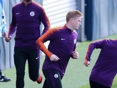 Trước đại chiến Liverpool, sao Man City mang tin vui đến cho người hâm mộ