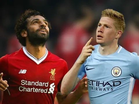 Đội hình kết hợp Liverpool vs Man City: Gạch tên Mo Salah & De Bruyne