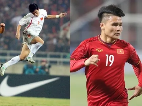 Đội hình kết hợp Việt Nam 2008 - 2018: Quang Hải đá cặp Công Vinh, Anh Đức!