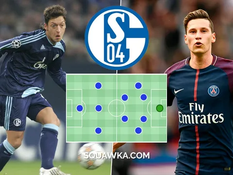 Đội hình 4-2-3-1 cực chất từng khoác áo Schalke 04: Tinh tú tụ hội
