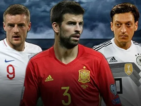 Đội hình ngôi sao giã từ sự nghiệp quốc tế sau World Cup 2018