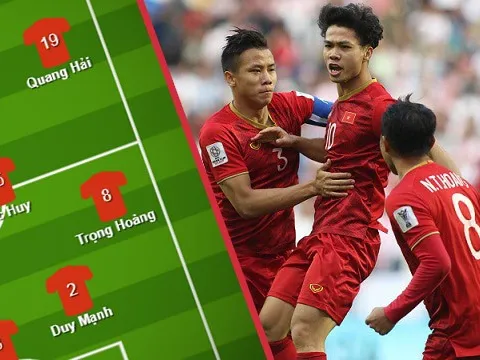 Đội hình ra sân Việt Nam vs Nhật Bản: Lần đầu của sao HAGL
