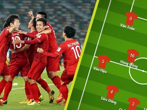 Đội hình ra sân Việt Nam vs Yemen: 3 sao HAGL góp mặt, Thành Chung thay Duy Mạnh
