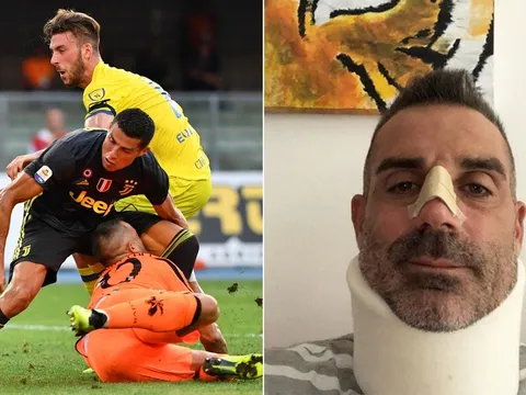 Đối thủ "ngã mũ khâm phục" trước hành động đẹp của Ronaldo