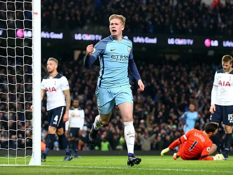 Đồng đội "há hốc mồm" trước khả năng của Kevin De Bruyne