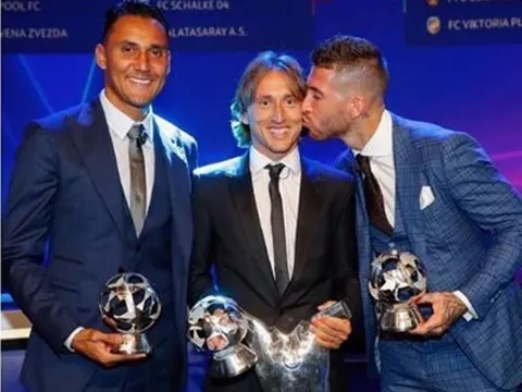 Đồng đội tại Real ủng hộ Modric giành "Quả bóng vàng"