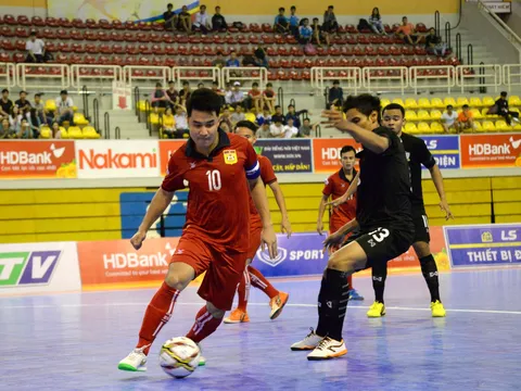 Thái Lan đại thắng ngày ra quân giải vô địch futsal Đông Nam Á 2017