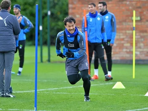 Được hứa trọng dụng, Okazaki tập cực hăng chờ ngày bắn hạ Tottenham