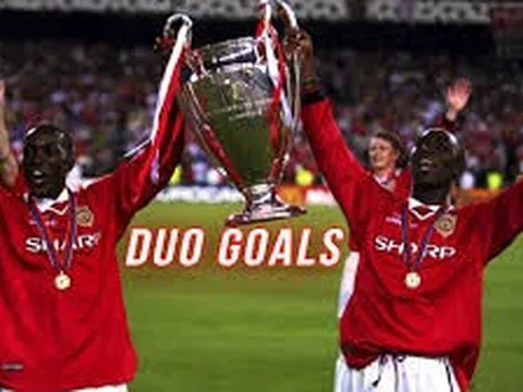 Dwight Yorke và Andy Cole, cặp đôi bá đạo một thời của Man Utd