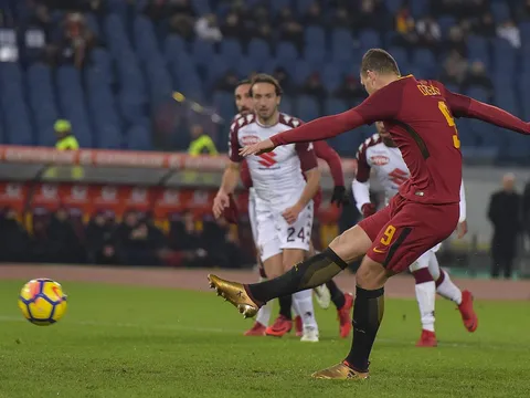 Dzeko sút hỏng penalty, Roma dừng bước tại Coppa Italia