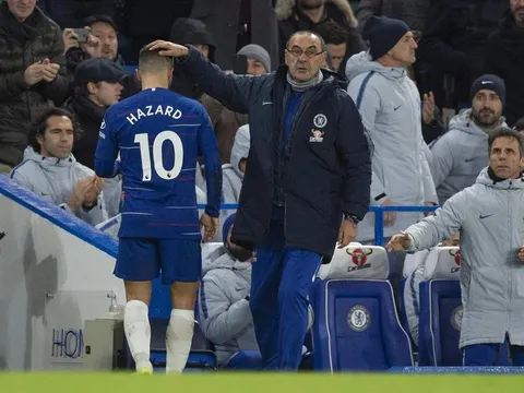 Hazard lý giải sự khác biệt giữa Conte, Mourinho với Sarri