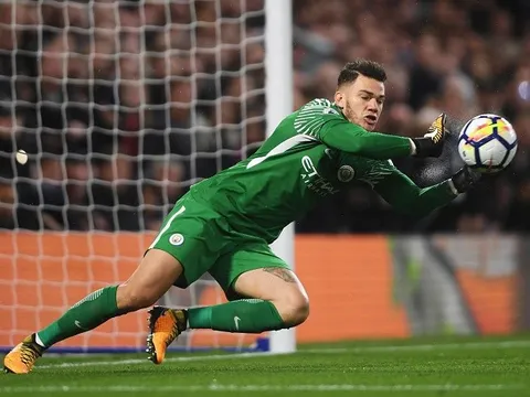 Ederson Moraes, mảnh ghép quan trọng trong kế hoạch xưng bá của Pep Guardiola