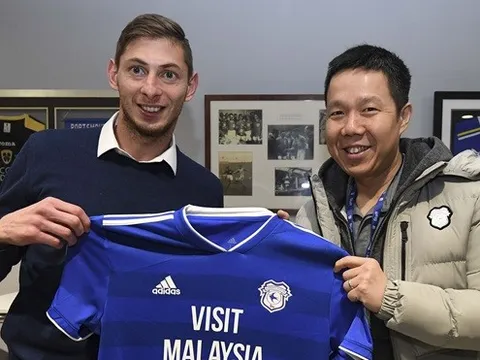 Emiliano Sala có tên trong danh sách đăng kí thi đấu của Cardiff trước Arsenal