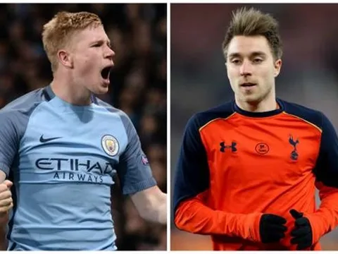 Eriksen và De Bruyne, ai hơn ai?