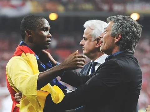 Eto'o: "Không, tôi chỉ làm điều đó cho duy nhất Mourinho"