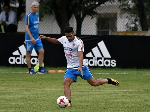 Falcao "chỉnh nòng ngắm" trước trận thư hùng với Paraguay