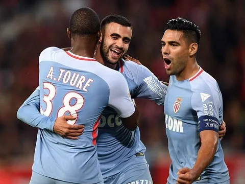Falcao lại có cú đúp giúp Monaco hủy diệt Lille