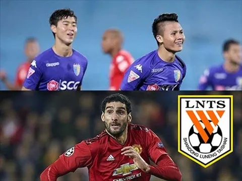 Fellaini và đồng đội có giá trị gấp hơn 53 lần CLB Hà Nội
