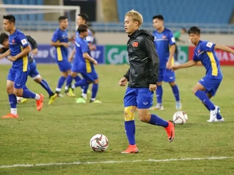 ĐT Việt Nam đón nhận tin vui lực lượng trước ngày sang UAE