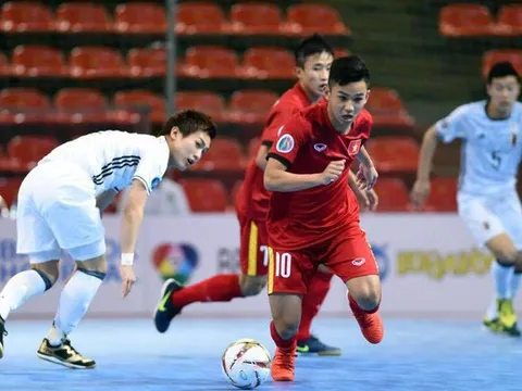 Đội futsal Việt Nam thắng 9-0 trong trận ra quân tại giải Đông Nam Á