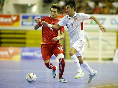 Hạ Myanmar, tuyển futsal Việt Nam gặp Malaysia ở bán kết