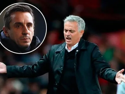 Gary Neville dự đoán ngày Mourinho rời Man Utd