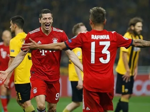 Ghi 2 bàn trong 3 phút, Bayern Munich tiếp đà hồi sinh