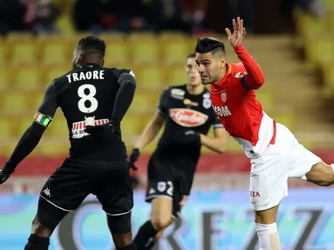 Ghi bàn từ phút thứ 2, Falcao giúp Monaco tạm chiếm ngôi nhì