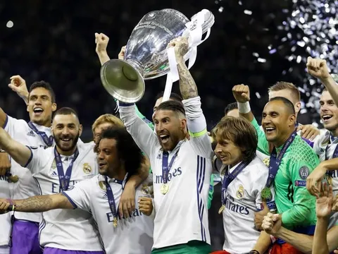 Giá trị đội hình của Real tại Champions League bằng 11 đội gộp lại