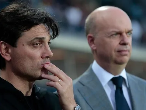 Giám đốc Milan nói gì về tương lai của Montella?