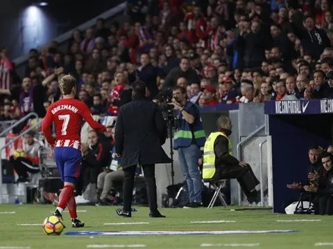 Griezmann không còn là 'bất khả xâm phạm' tại Atletico Madrid