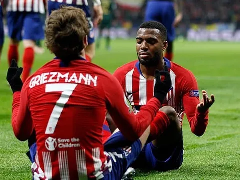 Griezmann "ngồi đồng", Atletico Madrid tiễn AS Monaco của Henry khỏi cúp châu Âu