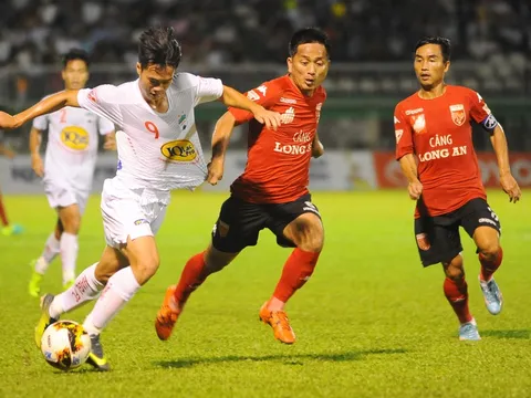 HAGL thi đấu dưới mức trung bình trước Long An